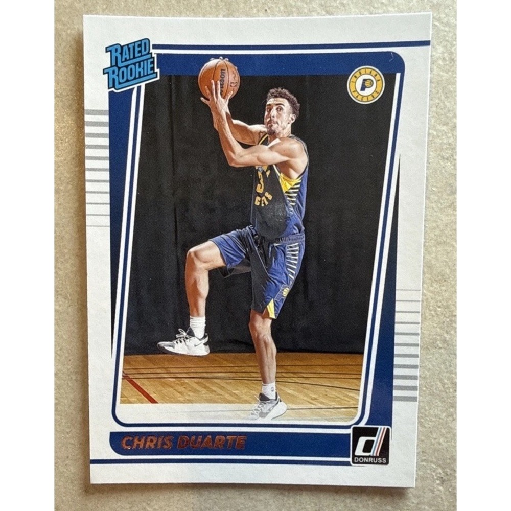 2021-22 Panini Donruss - Rated Rookie Chris‎ Duarte #223 (RC)